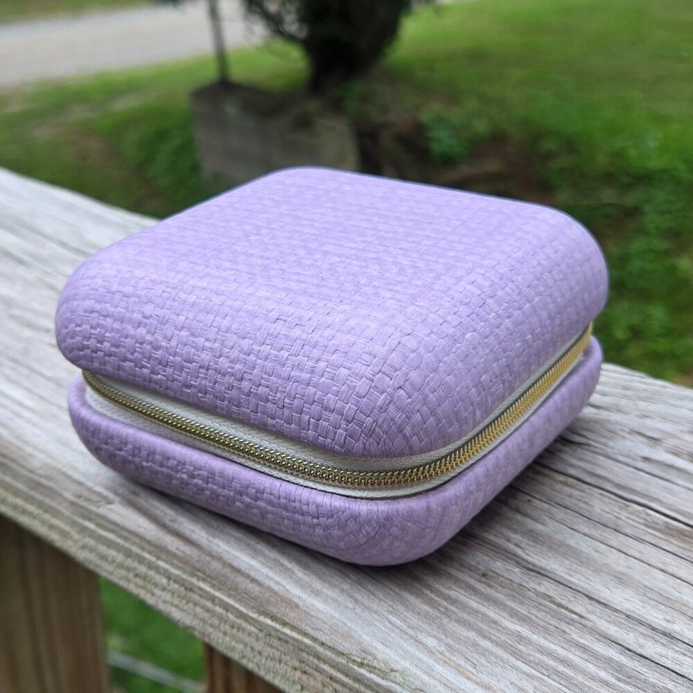 Travel Jewelry Case with Mirror